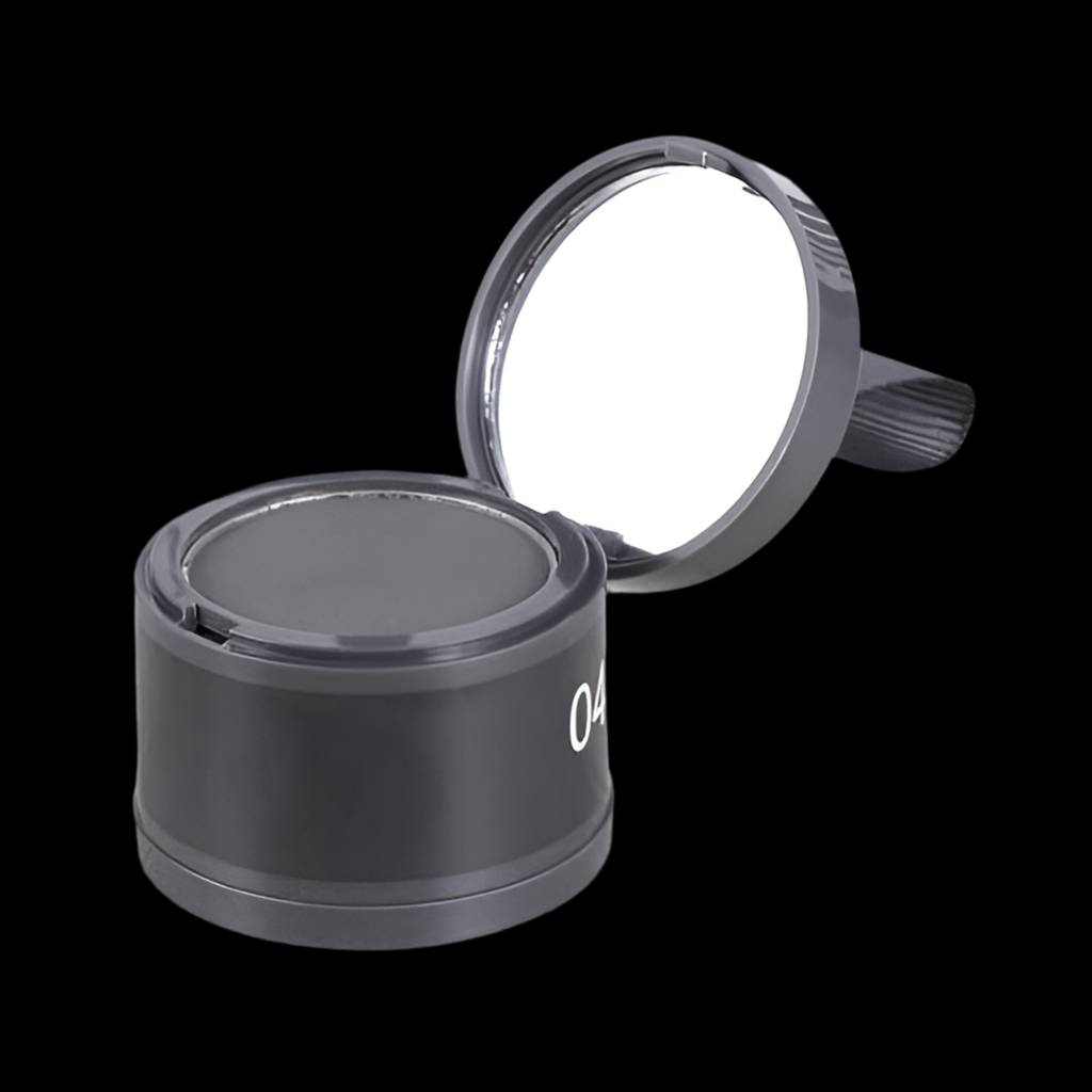 Hairline Black Powder Mini Portable