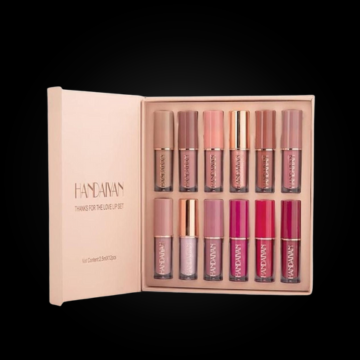 Velvet Matte Liquid Lipstick Set 12Pcs