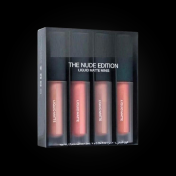 Nude Red Edition Different Shades Liquid Lipstick Set of 4 (16ml)