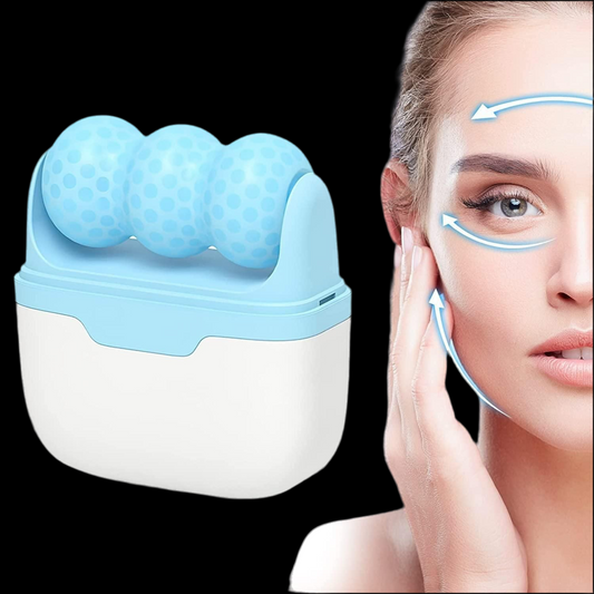 2 in 1 Upgraded Ice Roller for Face & Body Massager