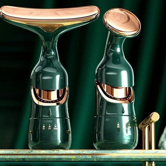 2 In 1 Anti Wrinkles  Facial Massager For Skin Care