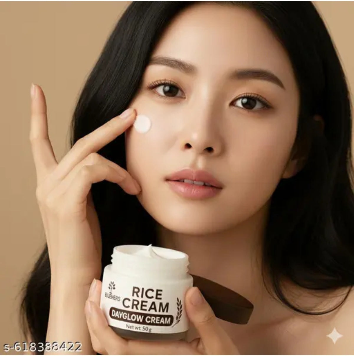 Glow cream korean rice & ceramide Face cream