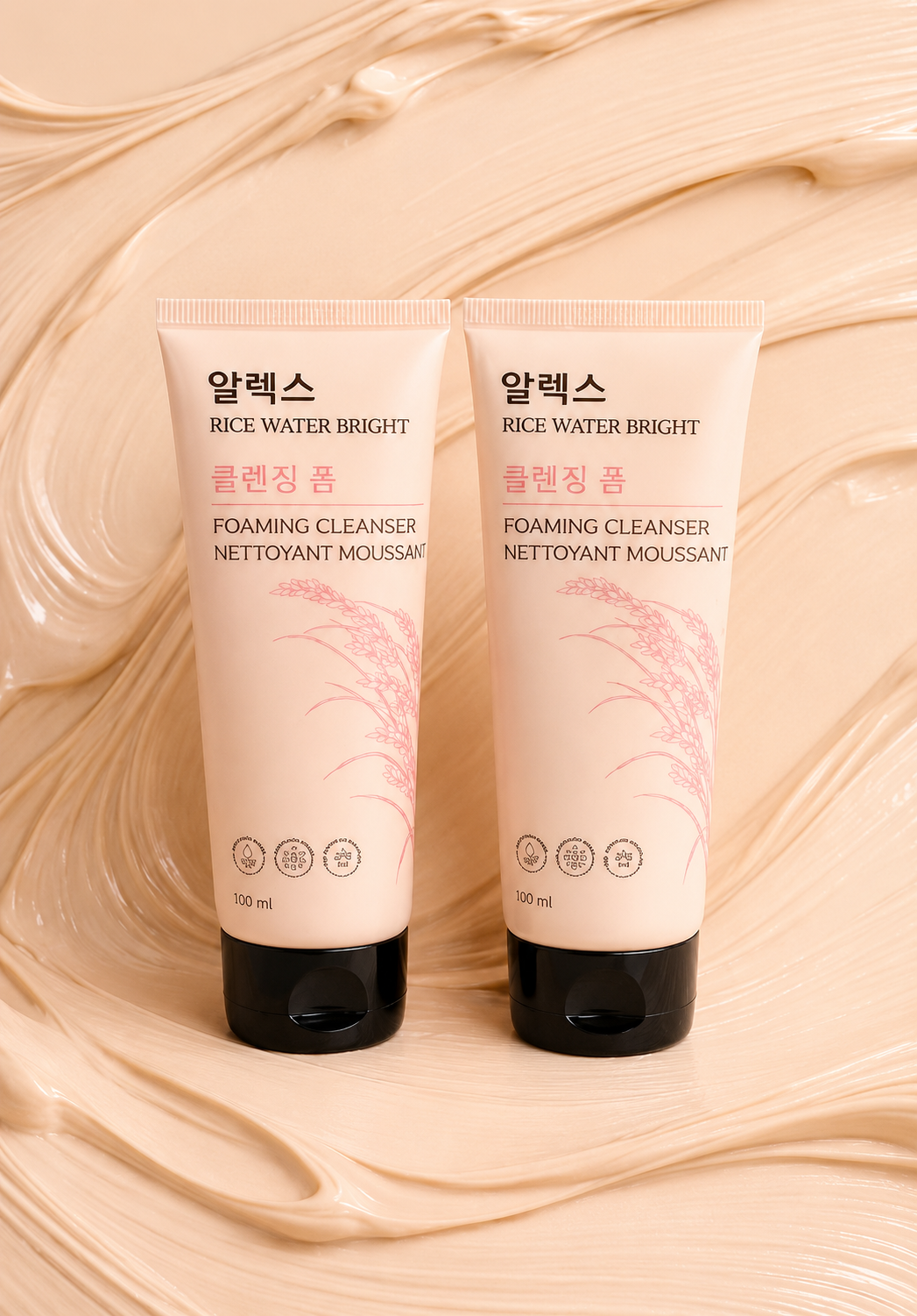 ✨ Rice Water Bright Foaming Cleanser ✨