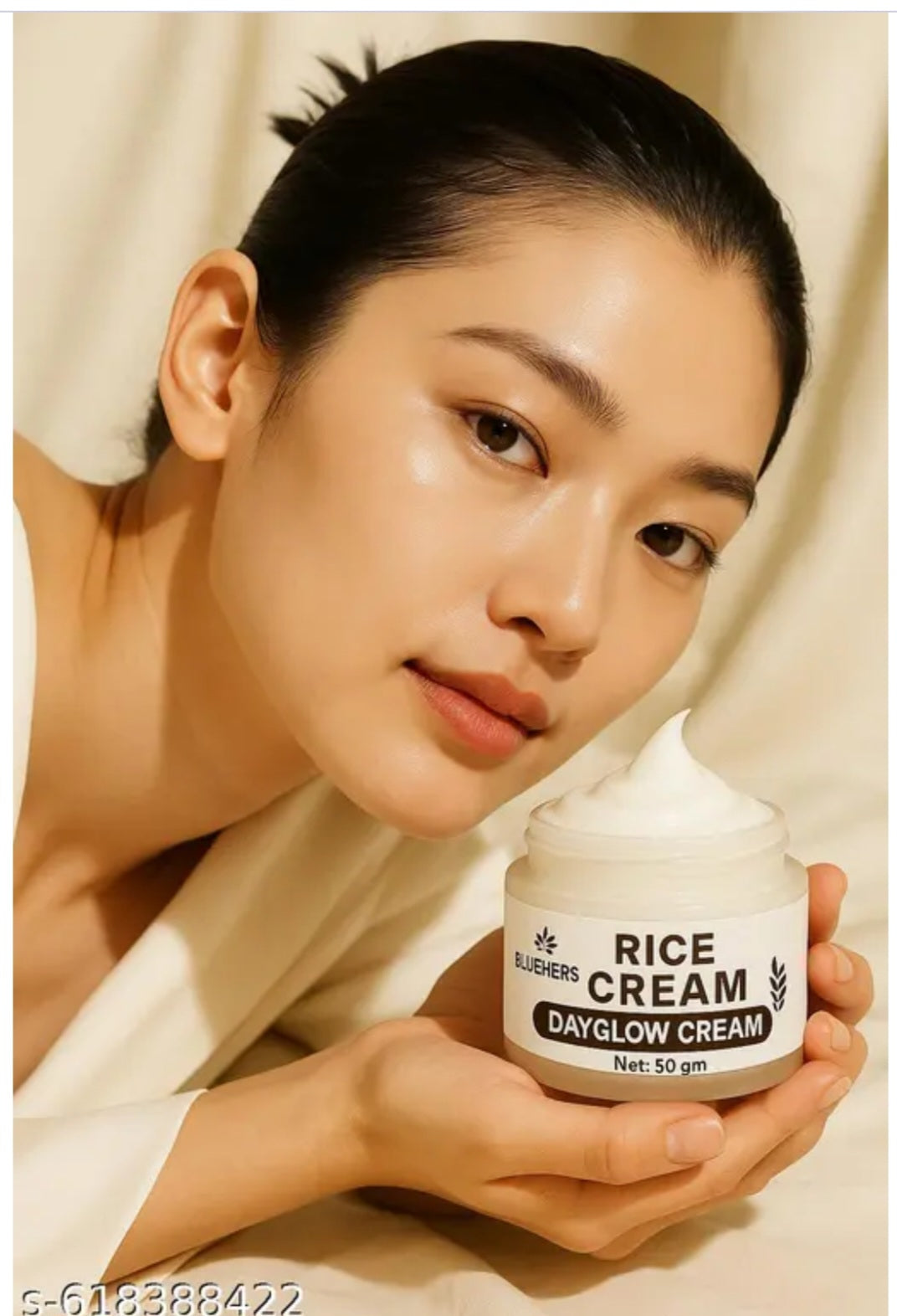 Glow cream korean rice & ceramide Face cream