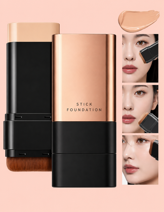 ✨ 2-in-1 Stick Foundation with Brush ✨